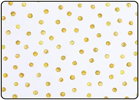 Xollar 72 x 48 u velikoj dječjoj prostirki prostirke zlatne točkice mekana vrtića baby playmat prostirka za dječju sobu za