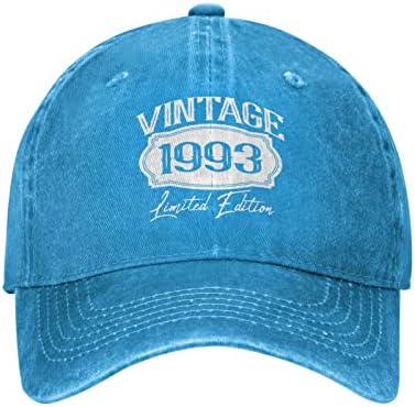 bejzbolske kape za 30. rođendan 30-godišnja Vintage bejzbolska kapa iz 1993. s ograničenim izdanjem za muškarce
