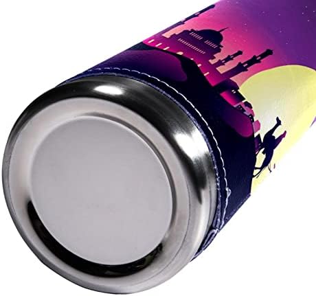sdfsdfsd 17 oz vakuum izolirana boca od nehrđajućeg čelika Sportska boca za kavu putnika tikvica omotana koža omotana bpa