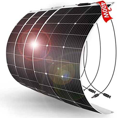 Fleksibilni solarni panel od 9 do 100 vata polufleksibilni savitljivi monokristalni samostalni 12V za vikendice na kotačima,