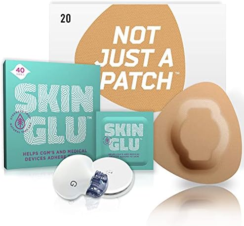 Ne samo kombinirani paket Patch & Skin Glu, ljepljive zakrpe za CGM i infuzijsko mjesto, kompatibilno s Freestyle libre &
