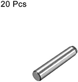 UXCell 45 ugljični čelik GB117 dužina 30 mm 6 mm mali krajnji promjer 1:50 koničar 20pcs