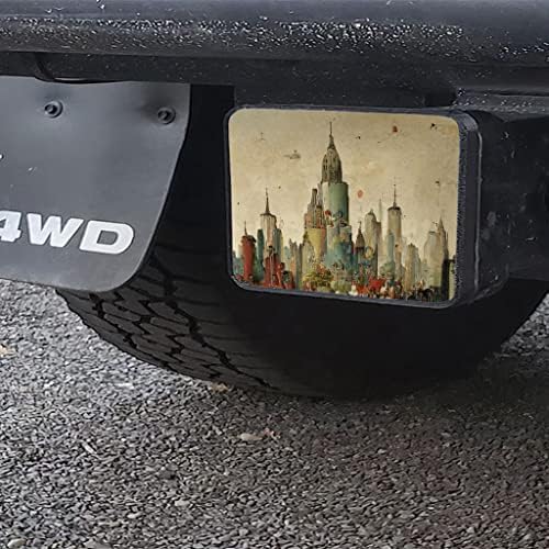 Central Park Trailer Cover - Hieronymus Bosch prikolica Hitch Cover - New York prikolica Hitch Cover